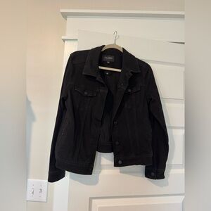 Liverpool Black Jean Jacket